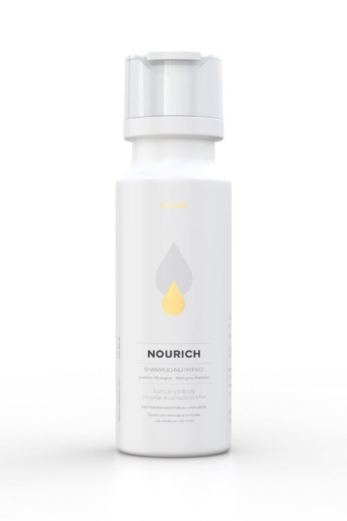 PLAUKŲ PRO - Su meile, Jūsų plaukams! FAUBE PROFESSIONAL Nourich maitinamasis šampūnas, 300ml