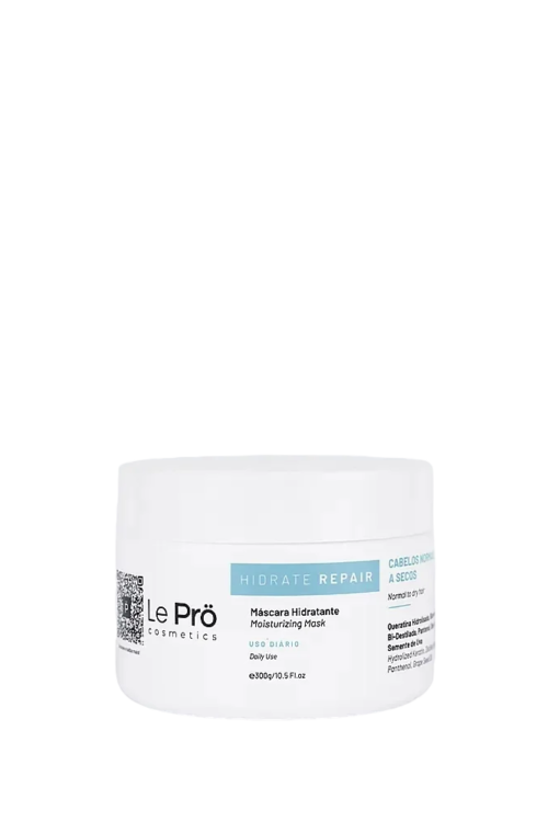 LE PRÖ Hydrate Repair drėkinamoji atkuriamoji kaukė visų tipų plaukams, 300g