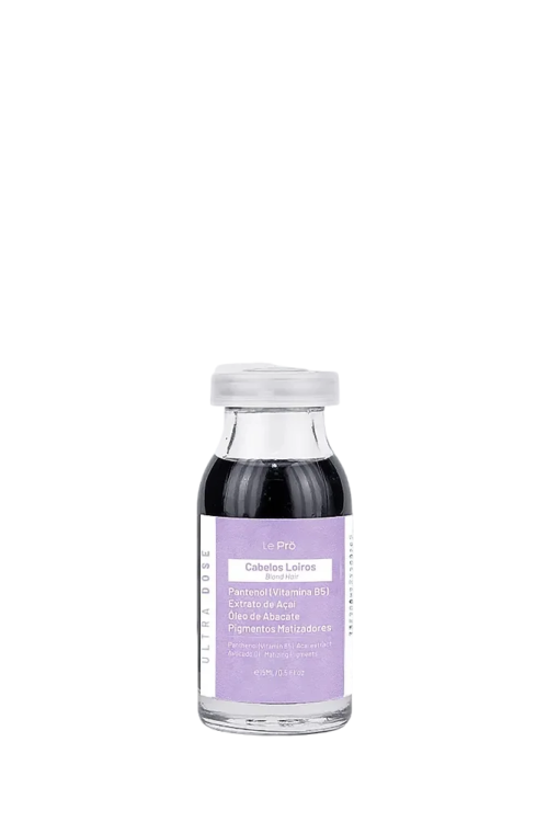 PLAUKŲ PRO - Su meile, Jūsų plaukams! LE PRÖ Le Blond plaukų ampulė šviesiaplaukėms, 15ml
