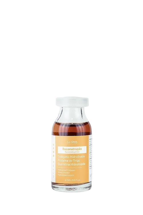 LE PRÖ Total Repair intensyviai atkurianti ampulė pažeistiems plaukams, 15ml