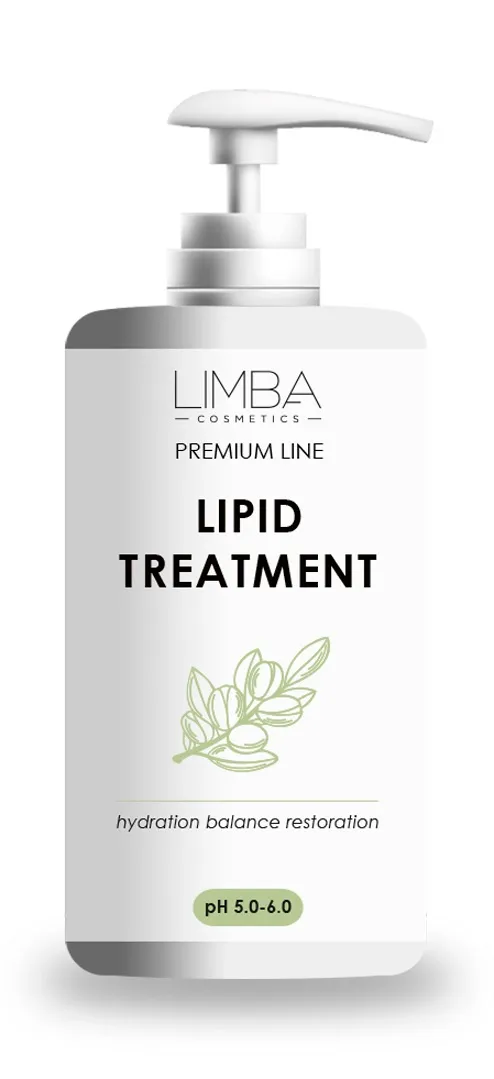 LIMBA COSMETICS Premium Line Lipid Treatment lipidai, plaukų atstatymo kaukė, 750 ml