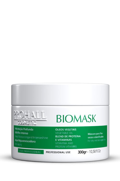 PLAUKŲ PRO - Su meile, Jūsų plaukams! PROHALL PROFESSIONAL Biomask Prohall drėkinanti kaukė, 300g