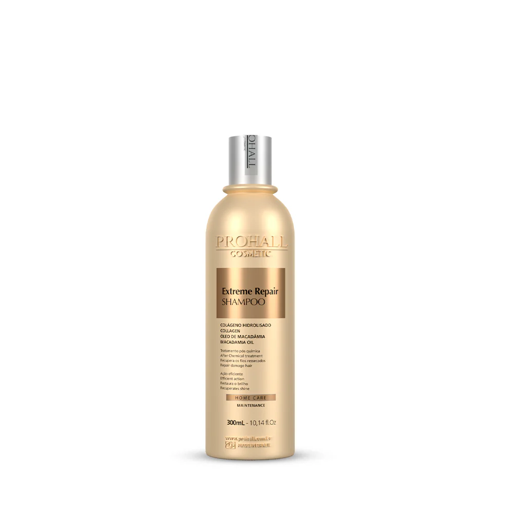 PROHALL PROFESSIONAL Macadamia Extreme Repair šampūnas su makadamijos aliejumi, 300ml