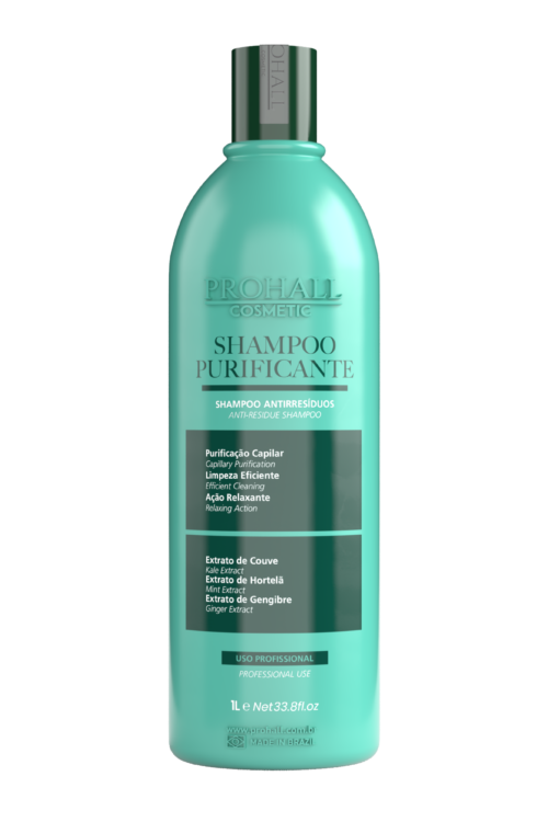 PROHALL PROFESSIONAL Shampoo Purificante giliai valantis šampūnas, 1l