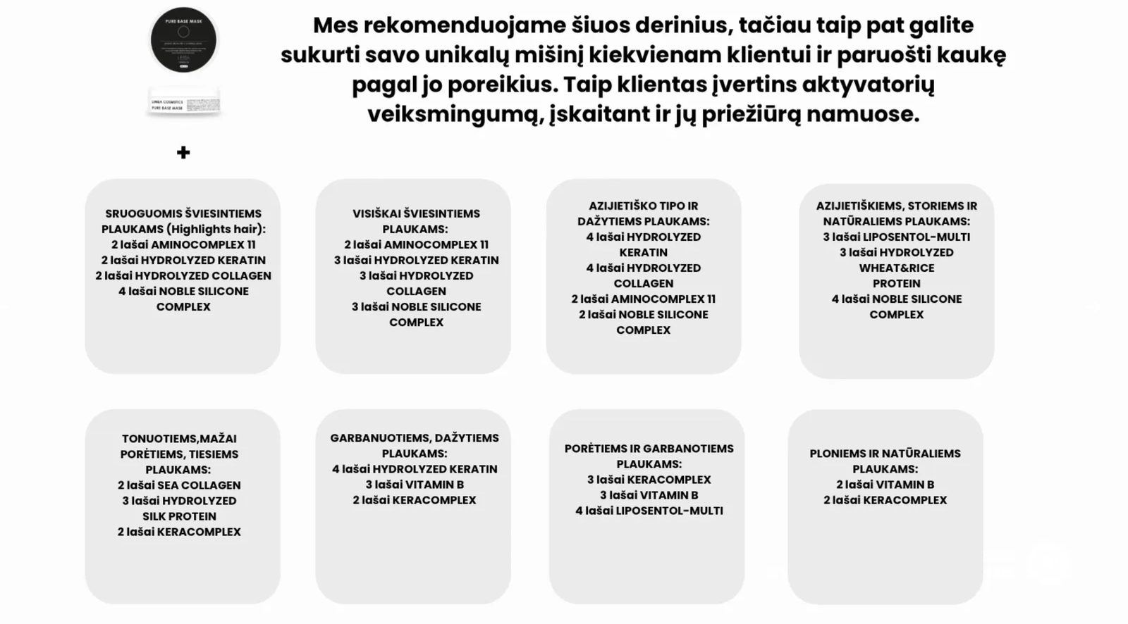 PLAUKŲ PRO - Su meile, Jūsų plaukams! PLAUKŲ PRO - Su meile, Jūsų plaukams!