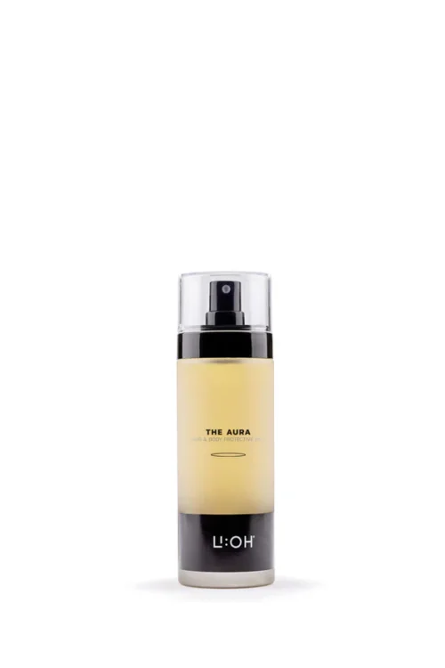 PLAUKŲ PRO - Su meile, Jūsų plaukams! LI:OH the aura hair & body protective mist dulksna kūnui ir plaukams, 100 ml