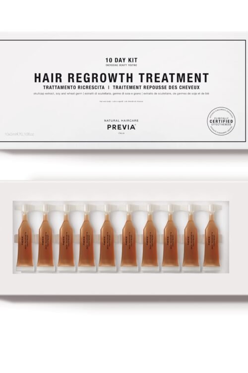 PREVIA Regrowth Kraujotaką skatinančios ampulės 10x3ml