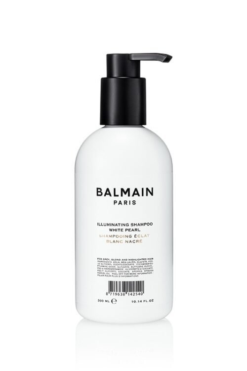 BALMAIN HAIR Illuminating white pearl šampūnas šviesintiems plaukams 300ml