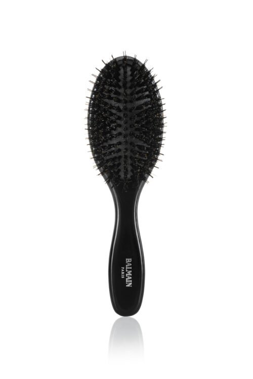 PLAUKŲ PRO - Su meile, Jūsų plaukams! BALMAIN HAIR Hair Extension Black šepetys