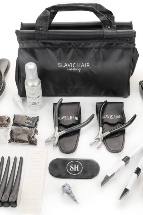 PLAUKŲ PRO - Su meile, Jūsų plaukams! Slavic Hair bazinis plaukų priauginimo rinkinys