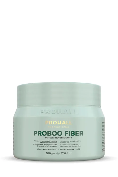 PLAUKŲ PRO - Su meile, Jūsų plaukams! PROHALL PROFESSIONAL Proboo Fiber atkuriamoji plaukų kaukė, 500g