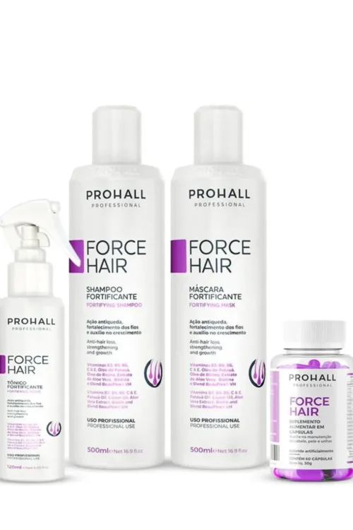 PROHALL PROFESSIONAL Force Hair augimą skatinantis rinkinys