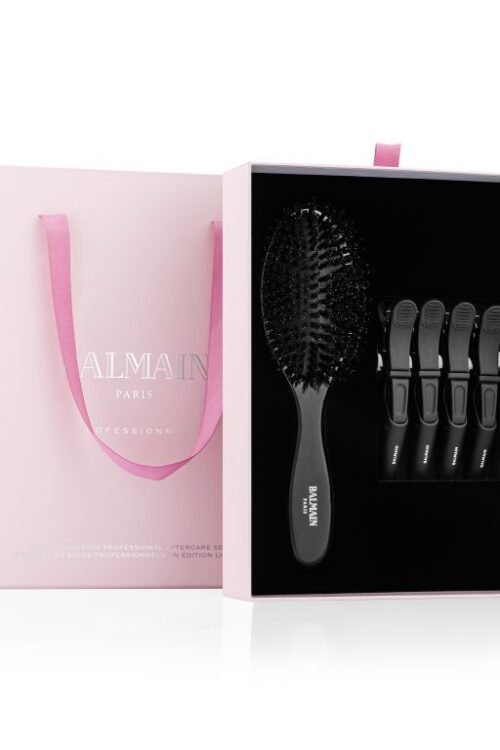 BALMAIN HAIR Profesionalus plaukų priauginimo rinkinys/ Limited Edition Aftercare Set with clips & brush