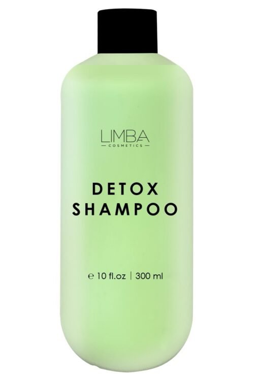 LIMBA COSMETICS DETOX detoksikuojantis šampūnas riebiai galvos odai, 300 ml